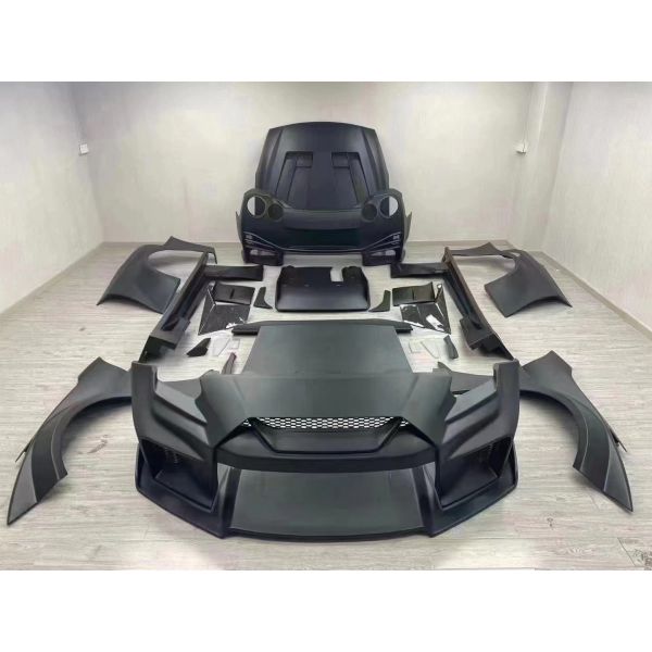 2022 Hot New Products GTR R35 Wide Bodyki Body Kit for Nissan GTR R35 Wide Bodyki Front and Rear