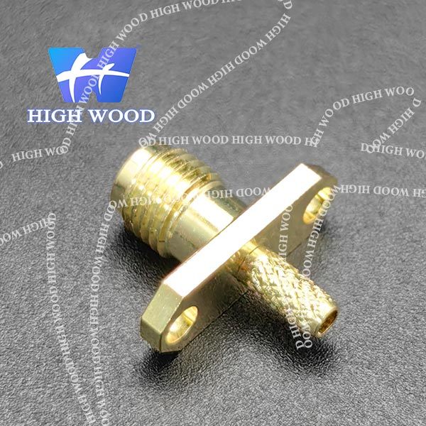 SMA Series RF Coaxial Connector,SMA-KFD 2-Hole Crimp Jack