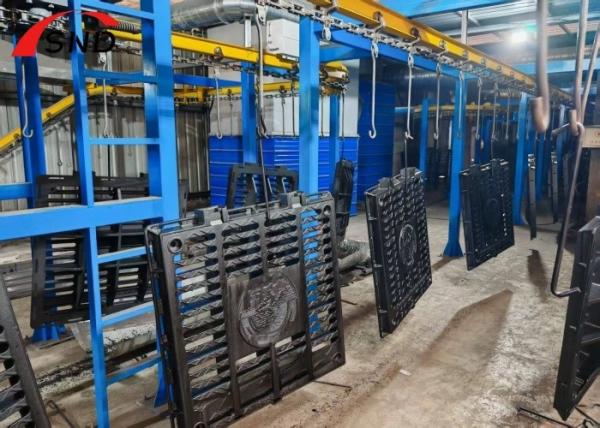 A15 Ductile Iron Rainwater Drainage Manhole Cover For Municipal Use