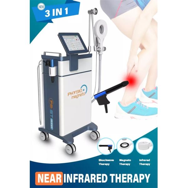3 In 1 Pulsed Physio Magneto Therapy Machine Body Pain Relief Infrared
