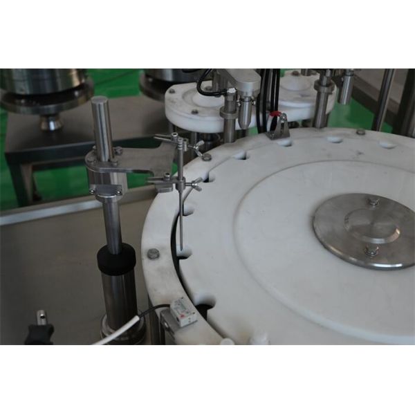 Eye Drops Filling Capping Machine with PLC Control HMI for GMP Compliance in Sterile Vial Filling