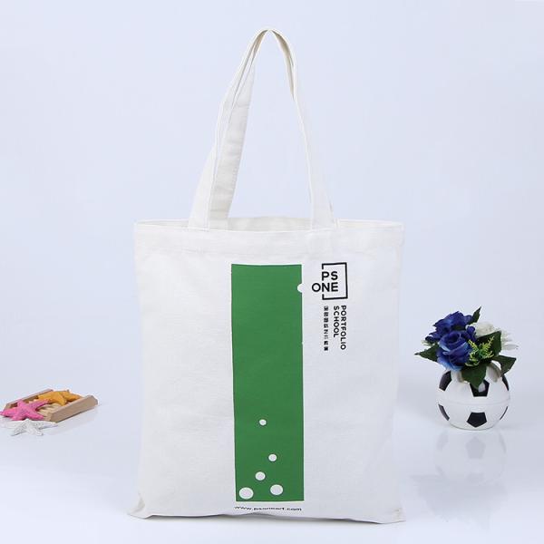 Promotional Cheap Printed Heavy Duty Cotton Handles Canvas Bag Tote Bag