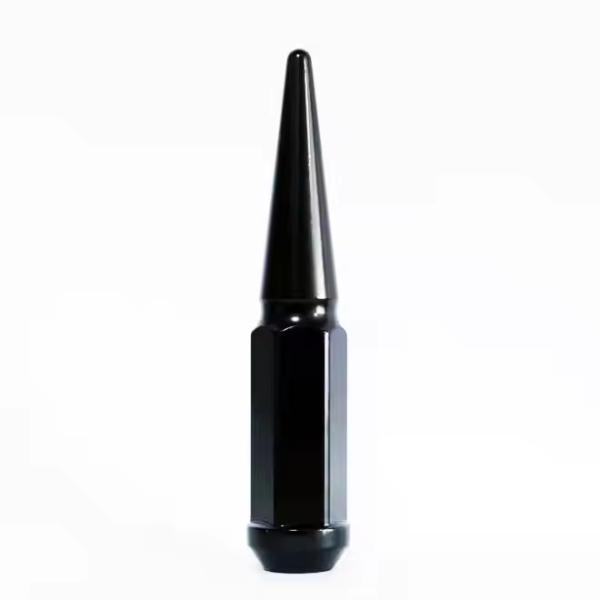 Grey Car Wheel Bolt & Nut Carbon Steel Spike Lug Nuts For Cars