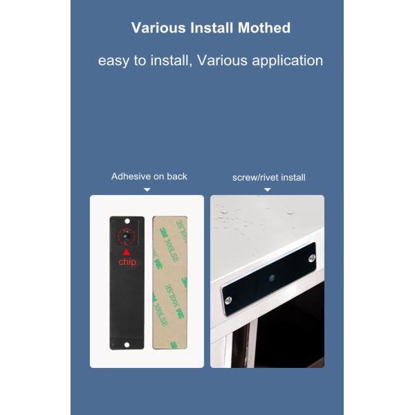 Multi-Size IP68 Waterproof Long Range on Metal RFID UHF Tag for Equipment Tracking