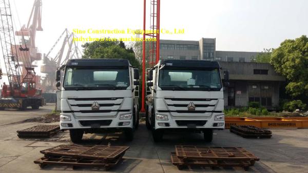 Caminhão 371hp do misturador concreto do veículo com rodas do caminhão 10 do misturador concreto de Sinotruk HOWO 9m3