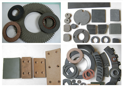 OEM предложил промышленную форму обкладки тормоза/тележки подгонянную обкладкой тормоза