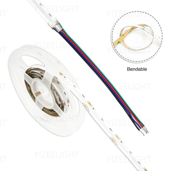 10mm 24V RGB COB LED Strip Dot Free Led Tape Lights Indoor Outdoor Decoration