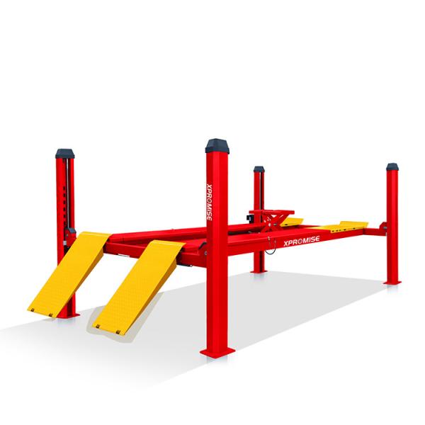 Heavy Duty Base Plate Four Post Auto Car Lift with Ce