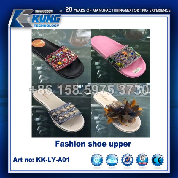 Multipurpose PVC Safety Shoes Upper For Lady Sandal Decoration