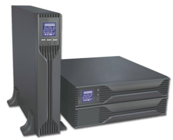 1KVA-5KVA Pure Sine Wave Line Interactive UPS Rank Mount Installation