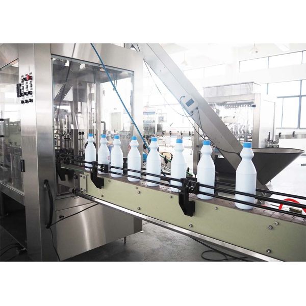 Garrafa giratória máquina tampando giratória da máquina tampar 4 cabeças/para tampões de parafuso plásticos