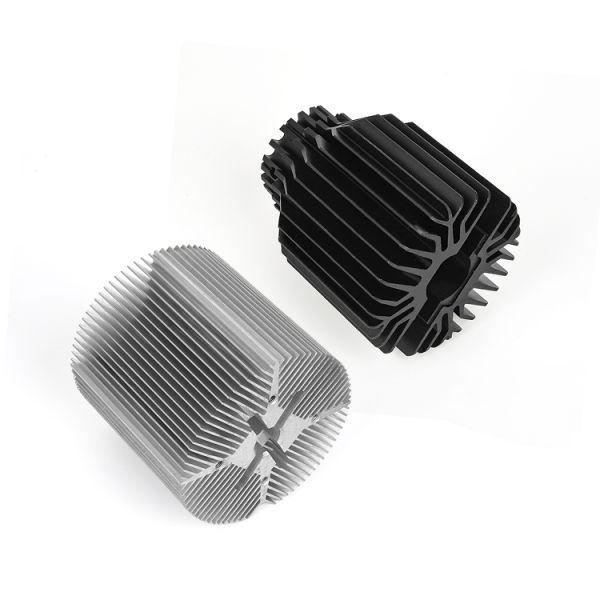 Custom CNC Machined 6061 Aluminum Alloy Massage Gun Head, Sandblasted Anodized Gray Massage Tip for Massage Chair & Fascia Gun