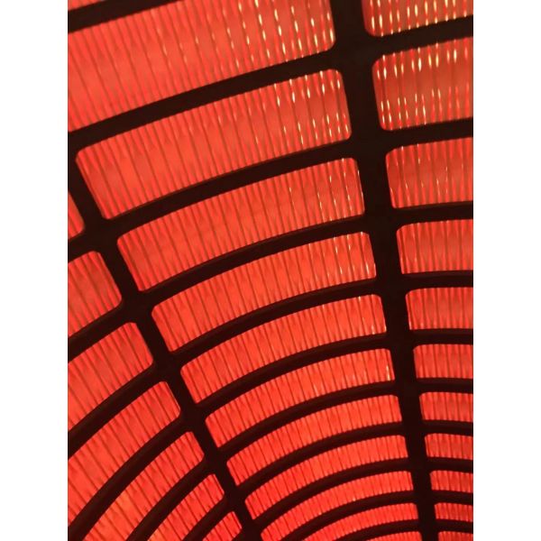 фильтр 298mm черный пластиковый поддерживает внутреннюю рамку C301730