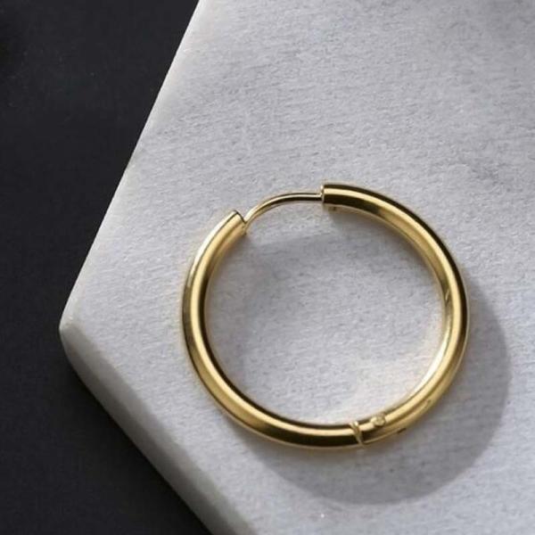 Fashion Body  Jewelry 4 Colors Fancy Jewelry Cheap Unisex Mini Hoop Stainless Steel Earring