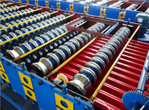 Professional Color Steel Roll Forming Machine 380V 50Hz 3 Phases For Floor Decking