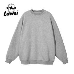Premium Cut and Sew Oversized Blanket Crew Neck Heavyweight Felpa Essentials Vintage Sweatshirt Men Hoodies