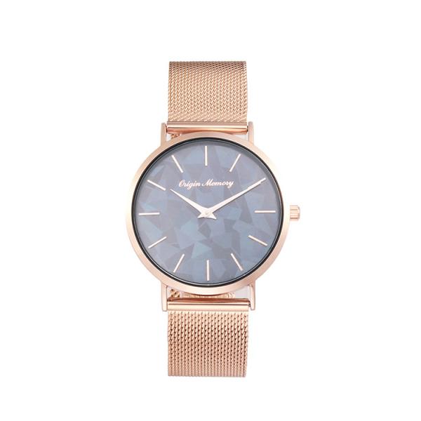 Luxury 36mm Stainless Steel Quartz Watch Custom Logo Ladies Mirror