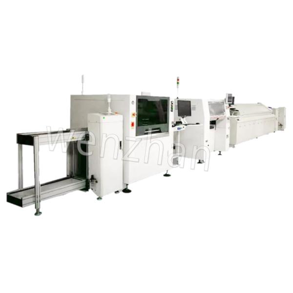 Machina SMT de bajo costo Precio de fábrica totalmente automática Línea de fabricación de la línea de ensamblaje PCB en China