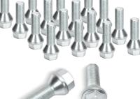 Rodas de aço carbono de titânio para parafusos LUG BOLT HUB BOLT com resistência à corrosão