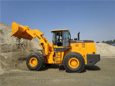 carregador da roda da capacidade da cubeta de 5ton 3cbm com motor ou Cummins Engine de Weichai