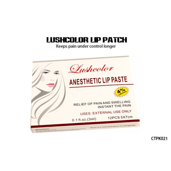 Приветствованный OEM татуировки губы татуировки заплаты губы Lushcolor наркозный Cream
