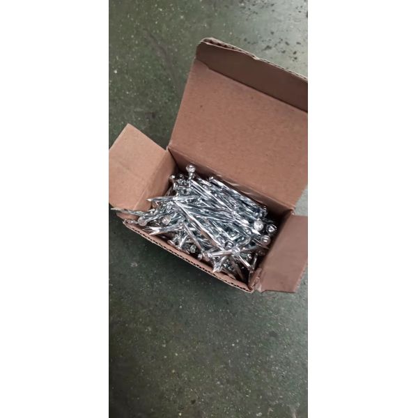 Customized Steel Concrete Nails High Carbon Angular Spiral Concrete Nails