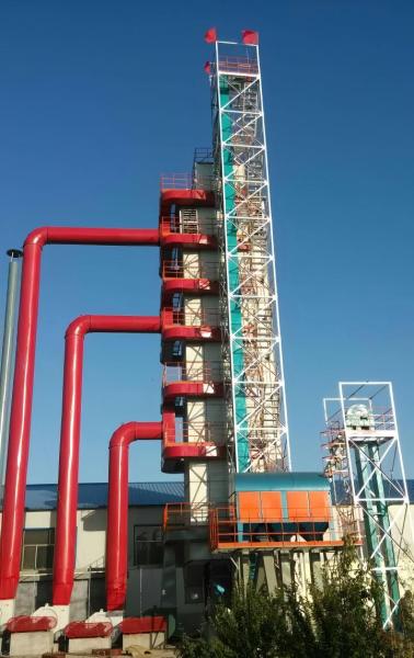 100-1000 T/D Corn Dryer Machine with Clean Hot Air Heating