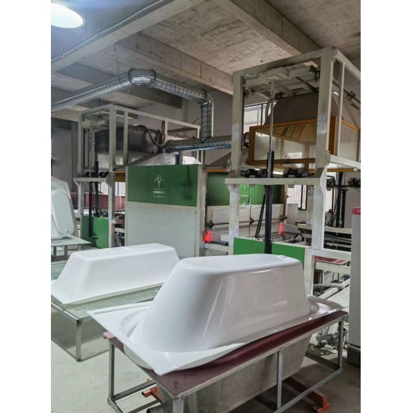 US 200 Samples Freestanding Acrylic Bathtub Narrow Rim Border Bulk Packing Oval Design