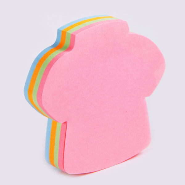 high quality sticky note in banana house tree leaf shape writing pads memo pads for office and school
