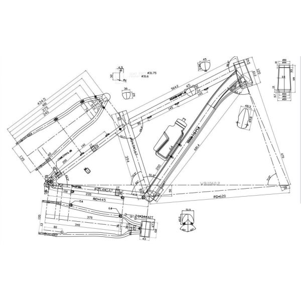 Скорость велосипеда SHIMANO M6000 30 гидравлического тормоза 29er облегченная алюминиевая