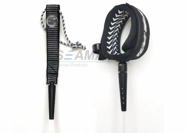 6' 7 Foot 9ft Short Longboard Surfboard Leash Cord Adjustable Ultra Strong Strap For Ankle