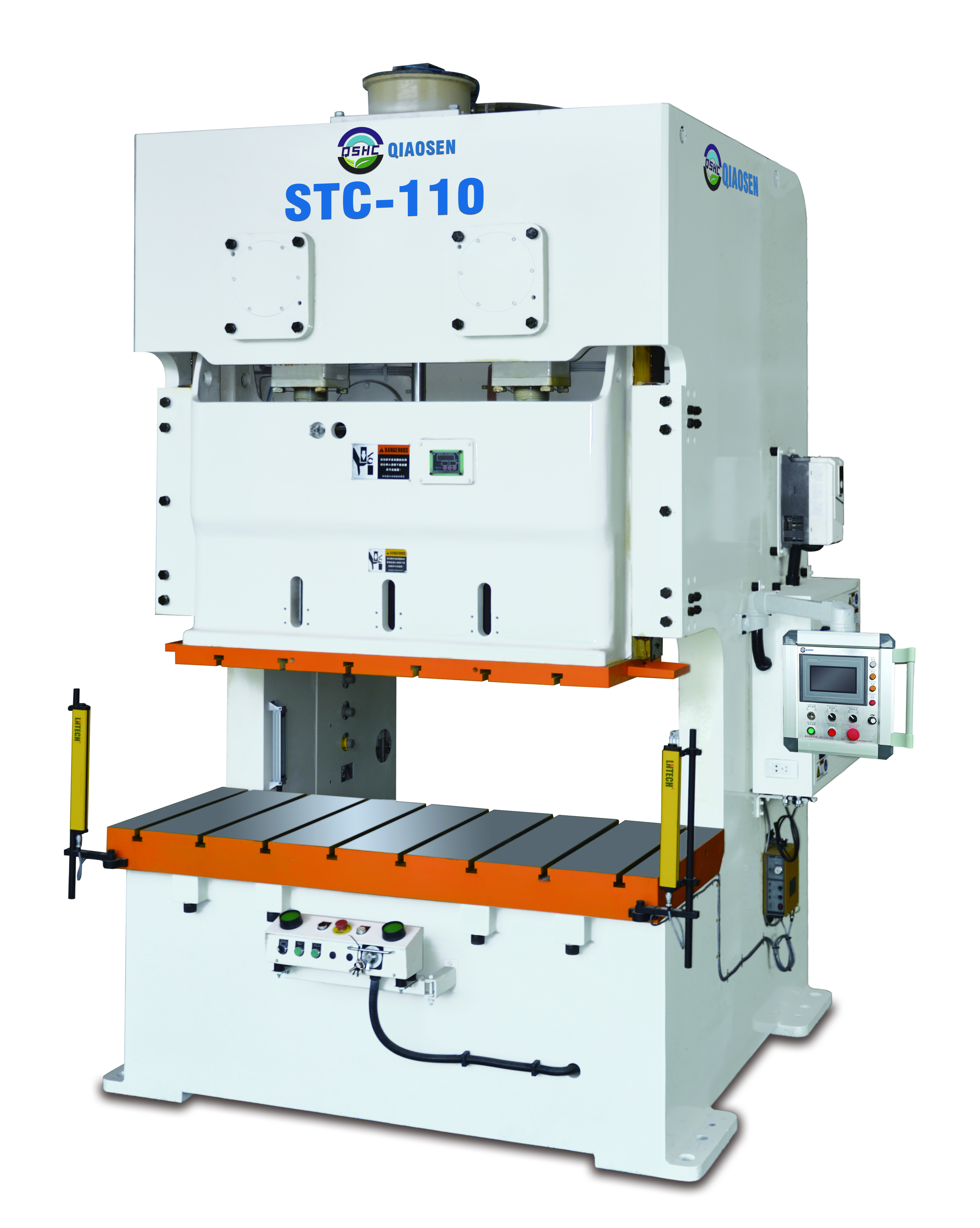 STC-110V High Precision JIS Class 1 Servo Punch Press for Metal Stamping 110 ton