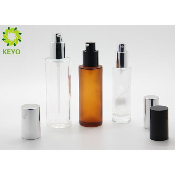 Clear 30ml Face Mist Glass Sprayer Bottle Foundation Cosmetics Packing Pump Bottle
