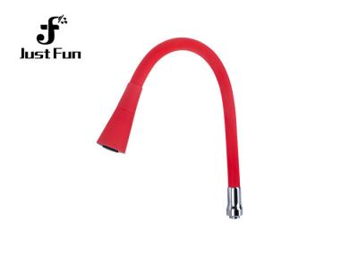 Red Color Water Saving Kitchen Faucet , 360° Universal Silicone Kitchen Faucet