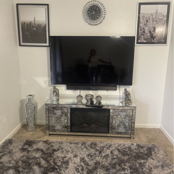 Home Decoration Mirrored Furniture Tall Floor Vase Clear Glass Crystal For Wedding