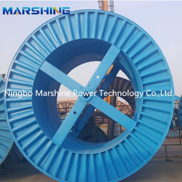 Roda de cabo elétrico de potência tambor de aço inoxidável OEM