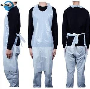 Plastic Disposable Aprons for Cooking & More Individually Packaged, Durable 1 Mil Waterproof Polyethylene 24 X 48