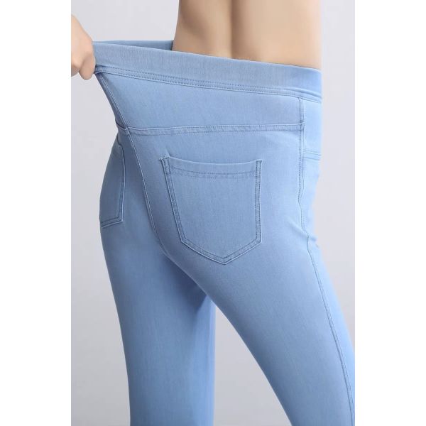 62 Inch Knitted Denim Fabric Chambray Shirt Fabric For Leggings