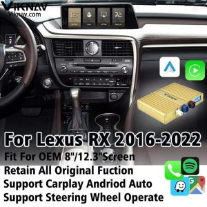 Viknav Car Radio Accessories Multimedia Interface Box For Lexus RX 2016-2022