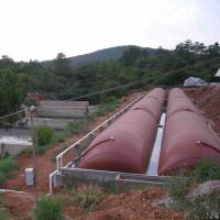 Recolección de biogás de barro rojo