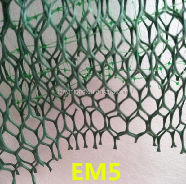 Estilo contemporâneo Verde Preto HDPE 3d Geomat Erosão Mat Control para Proteção de inclinação