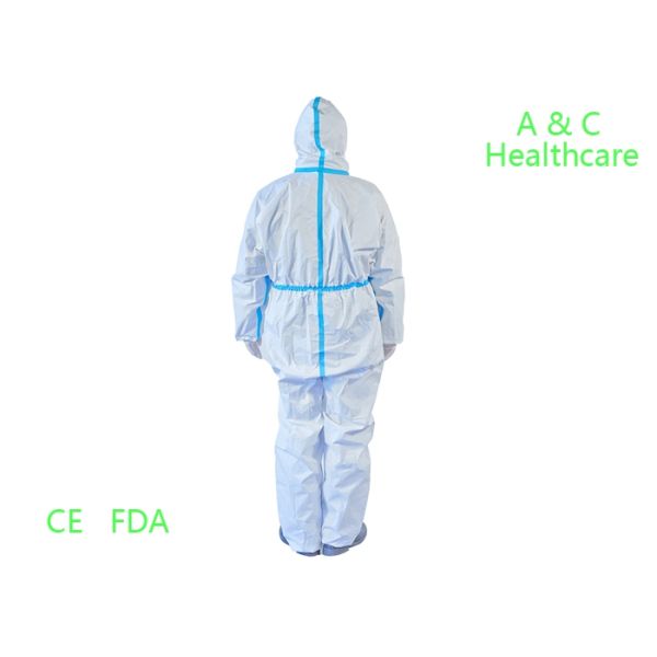 Anti Odour Disposable Painters Coveralls Personal Respiratory Protection