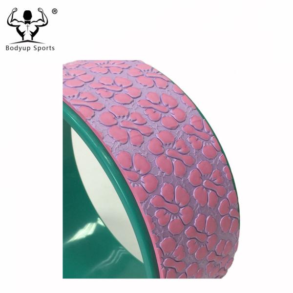 1.25kg Dharma Yoga Wheel , TPE / ABS Cork Yoga Wheel With Private Label