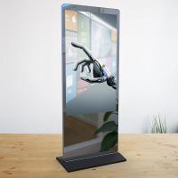 Affichages de Signage de Digital de résolution d'écran d'ODM 4K d'OEM avec des surfaces de miroir