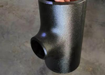 Asme B16.9 Carbon Steel Pipe Fitting Seamless Straight Reducing Tee Sch40 Dn50 Astm A234 Wpb Butt Weld