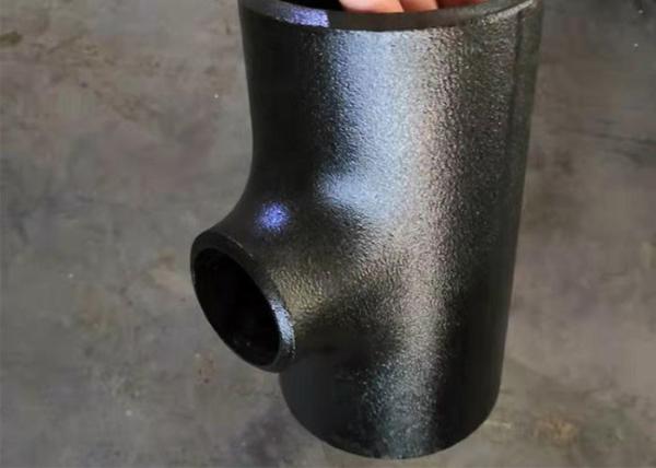 Asme B16.9 Carbon Steel Pipe Fitting Seamless Straight Reducing Tee Sch40 Dn50 Astm A234 Wpb Butt Weld