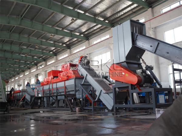 Raffia 200kg/H Bag Plastic Recycling Lines Washing Plastic Recycling Washing Machine