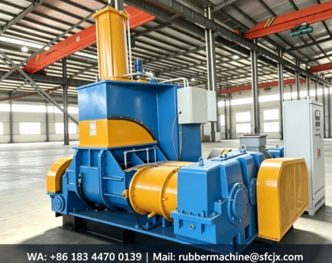 20 Litre Semiautomatic Rubber Kneader Machinery with PLC Control for Efficient Mixing