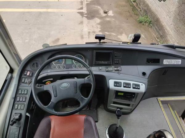 Used ZK6122 Bus with WP12 Diesel Engine and Manual Transmission Euro 4 Emission Standard