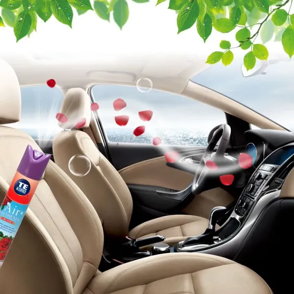 Tekoro Natural Fragrance Air Freshener Home Aerosol Spray with CE, RoHS, SGS, GMP Certification in 250ml or 300ml Capacity